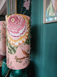 Collection 24 Patterned lampshade, Pink floral