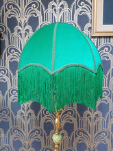 Load image into Gallery viewer, Emerald Art Deco Lampshade