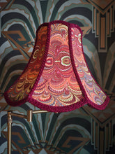 Load image into Gallery viewer, £50 Sale  Marble..... vibrant Delores lampshade mix