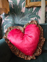 Load image into Gallery viewer, Kitsch.....cherry red velvet heart