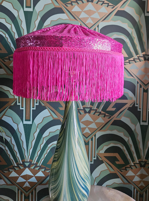 Hollywood Block..... Lady Gem sequin Lampshade