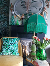 Load image into Gallery viewer, Emerald Art Deco Lampshade