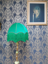 Load image into Gallery viewer, Emerald Art Deco Lampshade