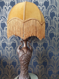 Old Gold Art Deco Lampshade