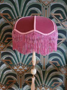 Hollywood Charleston Deco Dusky Pink
