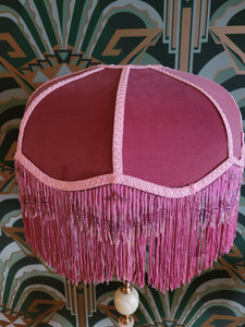 Hollywood Charleston Deco Dusky Pink