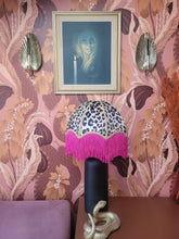 Load image into Gallery viewer, Art Deco Leopard Barbie Lampshade