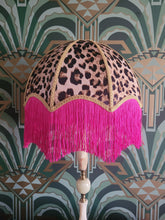 Load image into Gallery viewer, Art Deco Leopard Barbie Lampshade